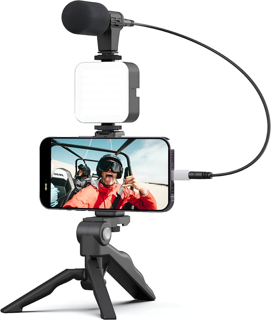 VlogPro Mini™ - Estudio 4 en 1